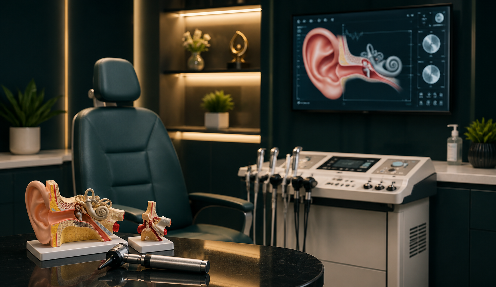 Ear checkup at JSK ENT Clinic